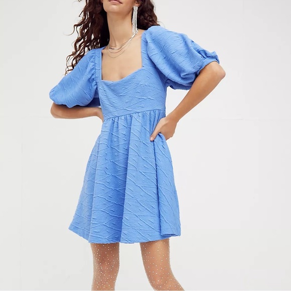 NWT FREE PEOPLE VIOLET MINI DRESS SIZE XS - Picture 4 of 6